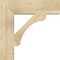 Ekena Millwork Legacy Block Rough Sawn Bracket, Douglas Fir, 6"W x 26"D x 26"H BKT06X26X26LEC05RDF - alternate 3